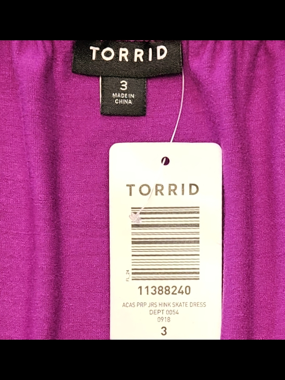 Torrid 3X Magenta Purple Jersey Knit High Neck Midi Skater Dress NWT - Picture 10 of 13